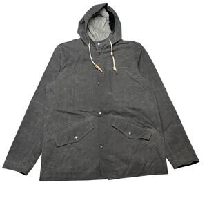 Ketums Bondy Waxed Cotton Jacket Men's Large Harbour Grey Gorpcore Huckberry